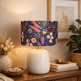 Roseby Lifestyle Products Australian Wild Flowers-Jocelyn Proust Cotton Lamp Shade