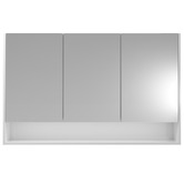 Timberline Sanremo 1200mm Mirrored Shaving Cabinet with Open Shelf