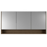 Timberline Sanremo 1200mm Mirrored Shaving Cabinet with Open Shelf