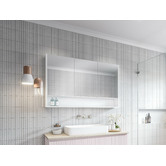 Timberline Sanremo 1200mm Mirrored Shaving Cabinet with Open Shelf