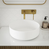 Timberline Allure 360mm Round Ceramic Above Counter Basin