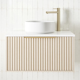 Timberline Elwood 750mm Dockland Wall Hung Single Vanity Unit