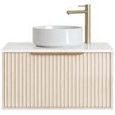 Timberline Elwood 750mm Dockland Wall Hung Single Vanity Unit