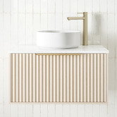 Timberline Elwood 750mm Dockland Wall Hung Single Vanity Unit