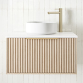 Timberline Elwood 750mm Dockland Wall Hung Single Vanity Unit
