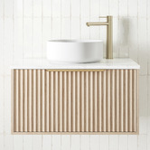 Timberline Elwood 750mm Dockland Wall Hung Single Vanity Unit