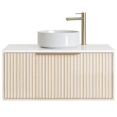 Timberline Elwood 900mm Dockland Wall Hung Single Vanity Unit