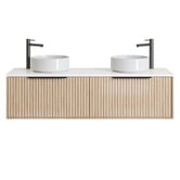 Timberline Elwood Apollo 1500mm Wall Hung Double Vanity Unit