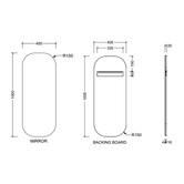Timberline Jazz Arch Wall Mirror