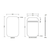 Timberline Jazz Arch Wall Mirror