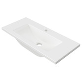 Timberline Ensuite Composite Countertop with Single Integrated Basin