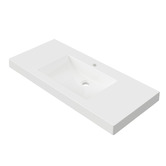 Timberline Grand Countertop with Single Integrated Basin