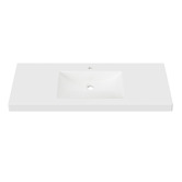 Timberline Grand Countertop with Single Integrated Basin