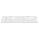 Timberline Grand Countertop with Double Integrated Basin