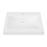 Timberline Grand Countertop with Single Integrated Basin