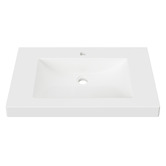 Timberline Grand Countertop with Single Integrated Basin