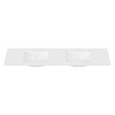 Timberline Regal Countertop with Double Integrated Basin