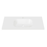Timberline Stadium Countertop with Single Integrated Basin