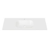 Timberline Stadium Countertop with Single Integrated Basin