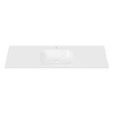 Timberline Stadium Countertop with Single Integrated Basin