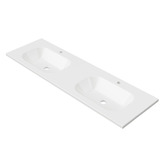 Timberline Stadium Slim Countertop with Double Integrated Basin