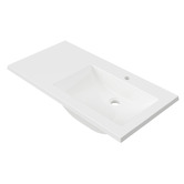 Timberline Regal Countertop with Single Integrated Basin