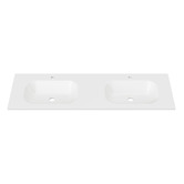 Timberline Stadium Slim Countertop with Double Integrated Basin