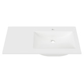 Timberline Regal Countertop with Single Integrated Basin