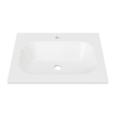 Timberline Stadium Countertop with Single Integrated Basin