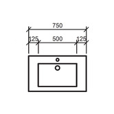 Timberline Regal Countertop with Single Integrated Basin