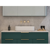 Timberline Enchant 500mm Rectangular Ceramic Above Counter Basin