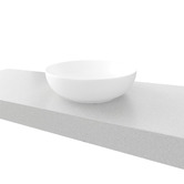 Timberline Chase 405mm Round Ceramic Above Counter Basin