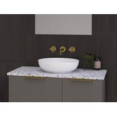 Timberline Chase 405mm Round Ceramic Above Counter Basin