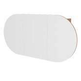 Timberline Ballad 1200mm  Oval Mirrored Shaving Cabinet