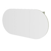 Timberline Ballad 1200mm  Oval Mirrored Shaving Cabinet