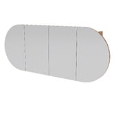 Timberline Ballad 1500mm Oval Mirrored Shaving Cabinet