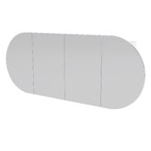 Timberline Ballad 1500mm Oval Mirrored Shaving Cabinet