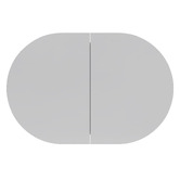 Timberline Ballad 900mm Oval Mirrored Shaving Cabinet