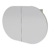 Timberline Ballad 900mm Oval Mirrored Shaving Cabinet
