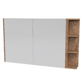Timberline New York 1200mm Rectangular Mirrored Shaving Cabinet