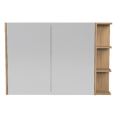 Timberline New York 1050mm Rectangle Mirrored Shaving Cabinet