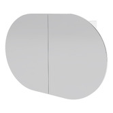 Timberline Ballad 900mm Oval Mirrored Shaving Cabinet
