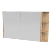 Timberline New York 1200mm Rectangular Mirrored Shaving Cabinet
