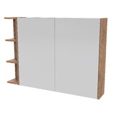 Timberline New York 1050mm Rectangular Mirrored Shaving Cabinet