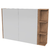 Timberline New York 1050mm Rectangle Mirrored Shaving Cabinet