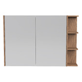 Timberline New York 1050mm Rectangle Mirrored Shaving Cabinet