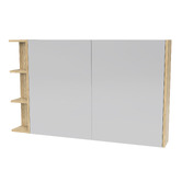 Timberline New York 1200mm Rectangular Mirrored Shaving Cabinet