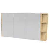 Timberline New York 1350mm Rectangular Mirrored Shaving Cabinet