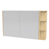 Timberline New York 1200mm Rectangular Mirrored Shaving Cabinet