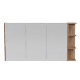 Timberline New York 1350mm Rectangular Mirrored Shaving Cabinet